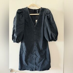 Zara denim mini dress